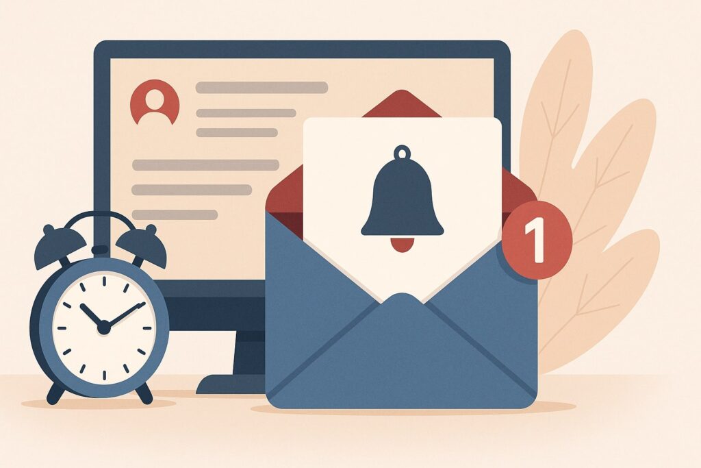 Herinneringsmail voorbeeld: effectief opvolgen zonder te pushen