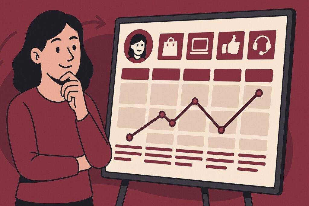 customer journey map, customer journey