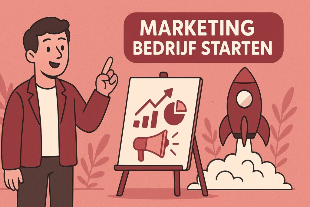 marketing bedrijf starten, marketingbedrijf