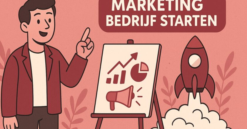 Marketing bedrijf starten: van strategie tot groei met een toekomstbestendig plan