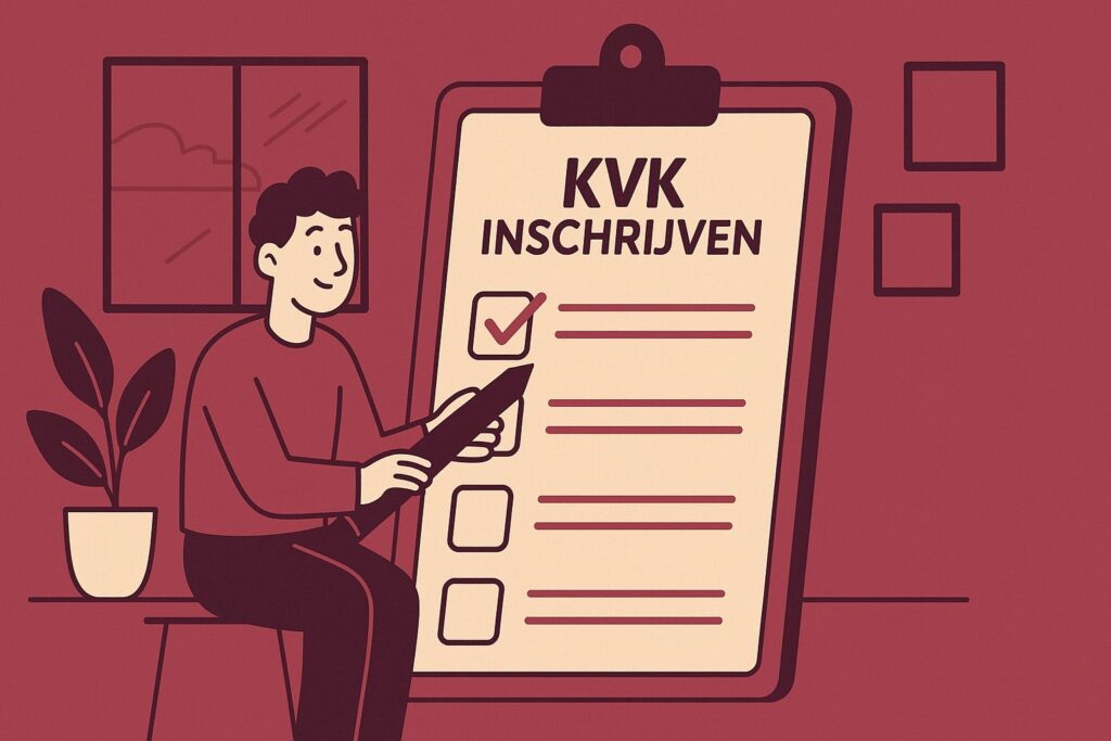kvk inschrijven, KVK, kamer van koophandel