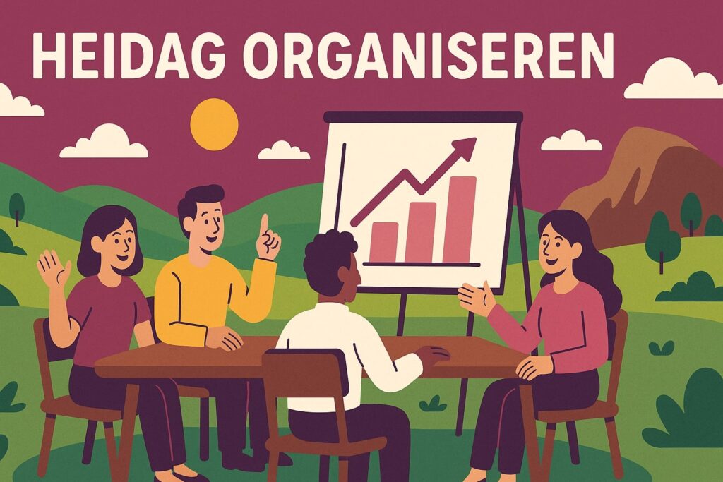 heidag organiseren, heidag