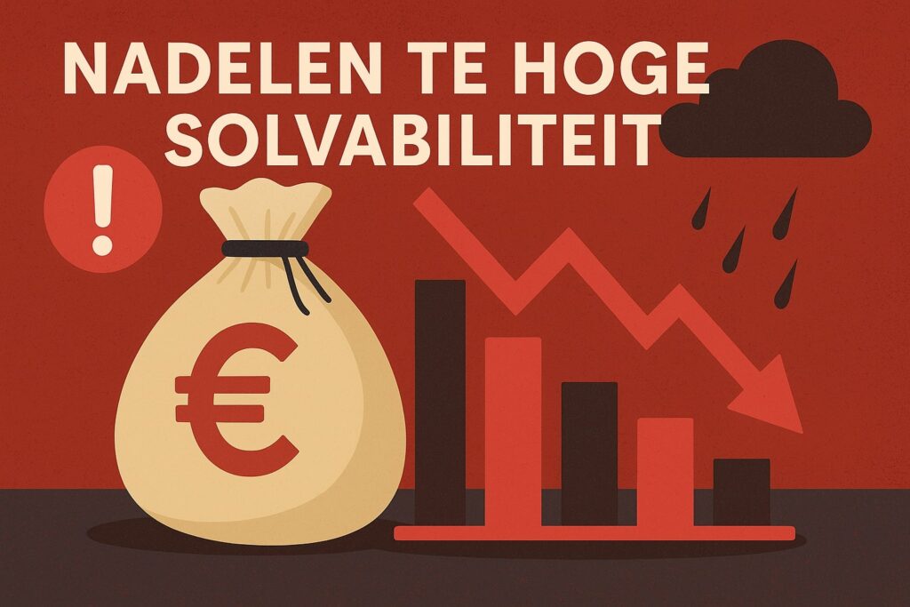 nadelen te hoge solvabiliteit
