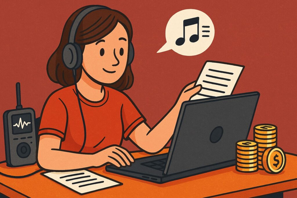 Transcriberen voor geld: een verdienmodel met potentie